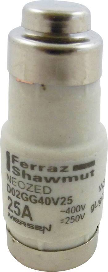 Mersen Sicherungseinsatz NEOZED D02GG40V25