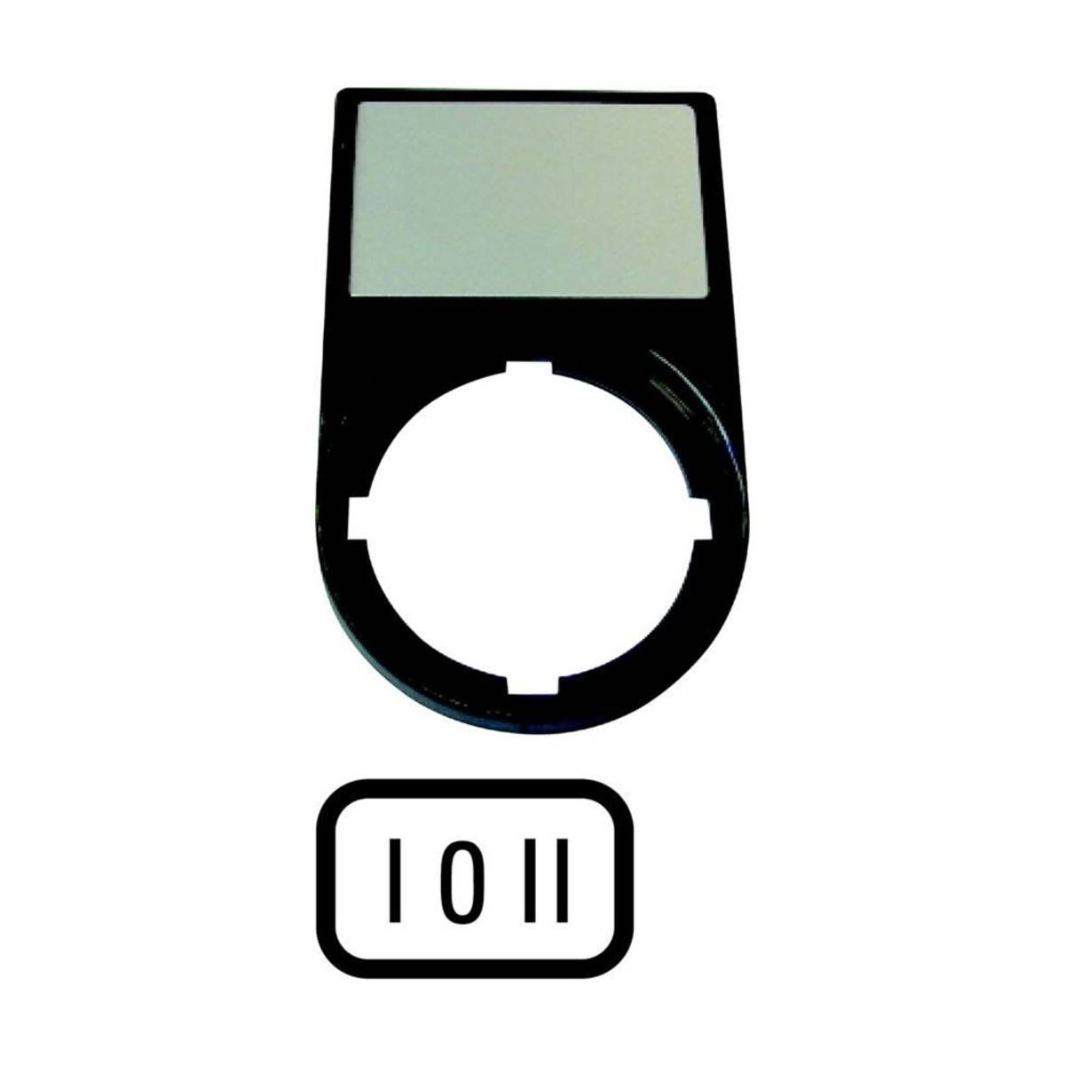 10 Stk. Eaton Tastenzusatzschildträger M22S-ST-X93