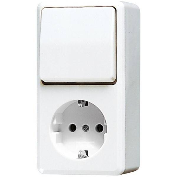 Jung SCHUKO-Steckdose 676 A WW