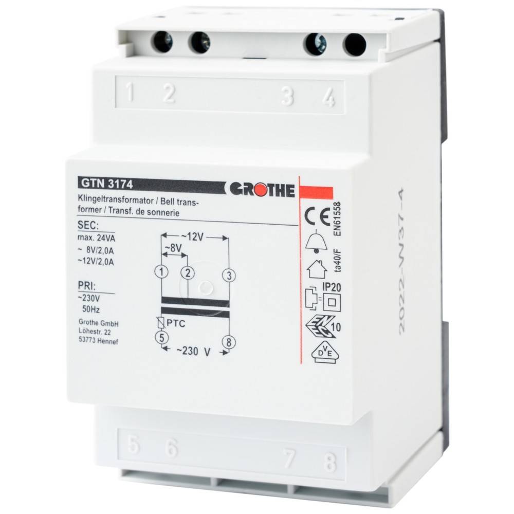 Grothe Klingeltransformator GTN 3174