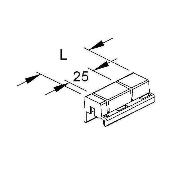 Niedax Profilhalteklammer GKH 50 W