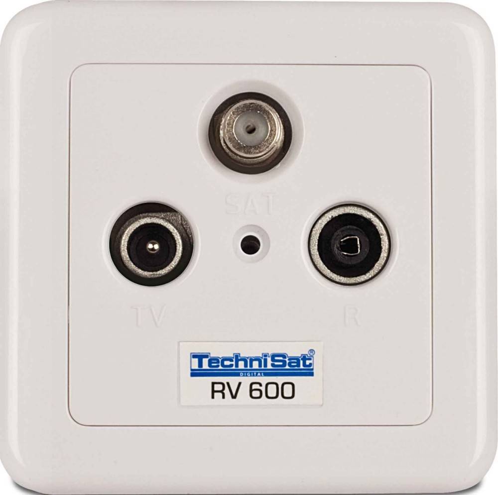 TechniSat SAT-Durchgangsdose RV600-10