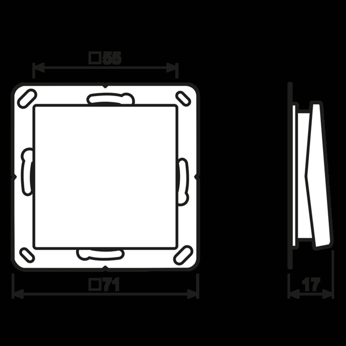 Jung Funk-Wandsender aws ENO A 590 WW