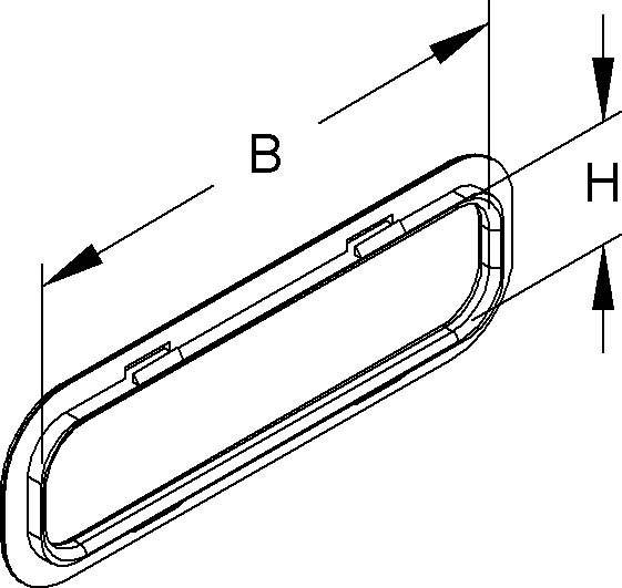 Niedax Kabelschutzring KSR 40 A