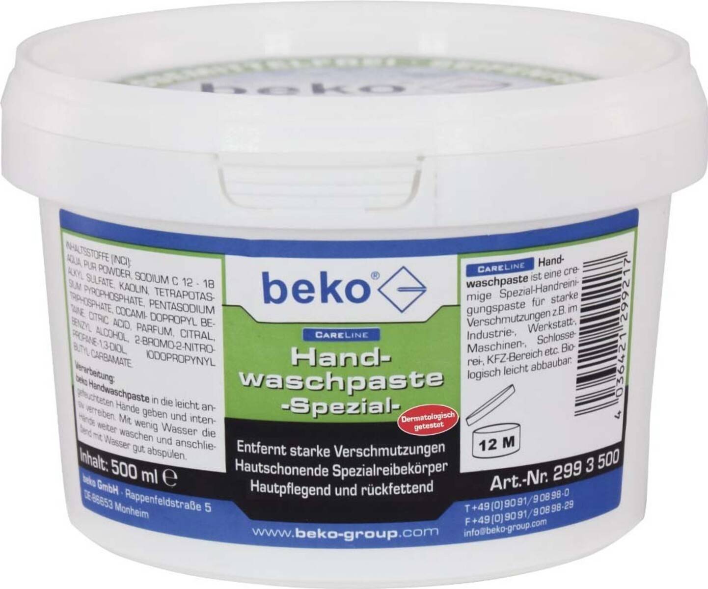 Beko Handwaschpaste 2993500