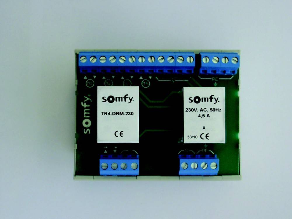 Somfy Trennrelais TR4-DRM-230