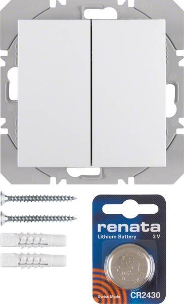 Berker KNX-Funk Wandsender 2fach 85656289