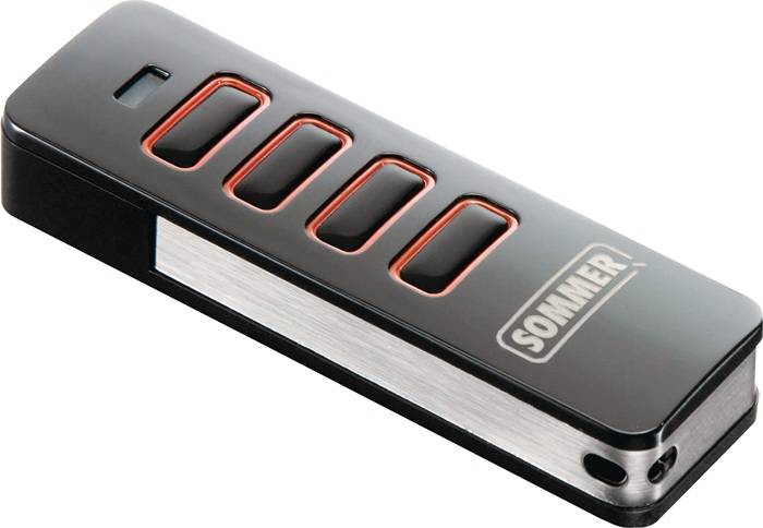 Hands.Pearl Vibe 868,8 /868,95 MHz Funkverbindung 4 RW 50-140m schwarz/rot