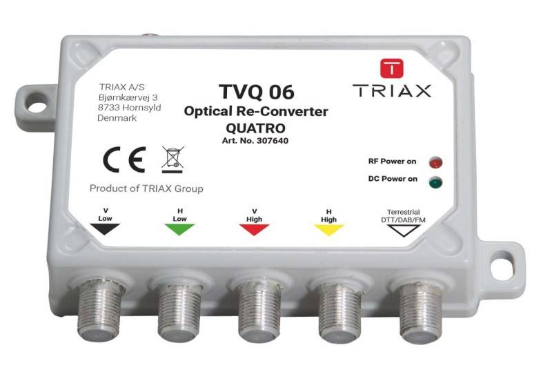 Triax Opto-Quattro-Rückumsetzer TVQ06