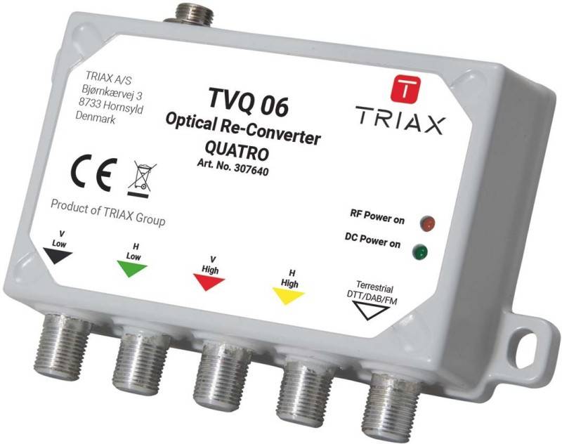 Triax Opto-Quattro-Rückumsetzer TVQ06