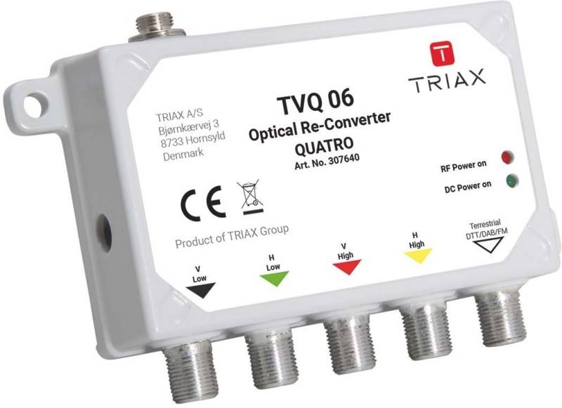 Triax Opto-Quattro-Rückumsetzer TVQ06