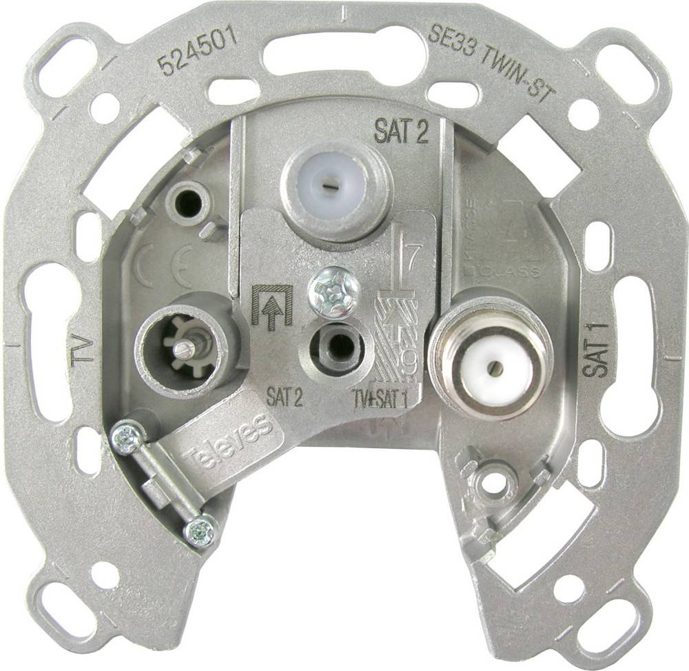 Televes Stichleitungsdose Twin 3f. SE33TWIN-ST