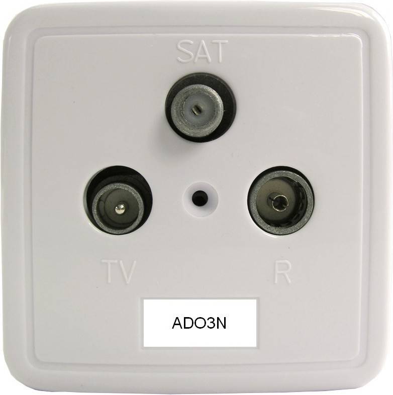 Televes Stichleitungsdose 3f. ADO3N
