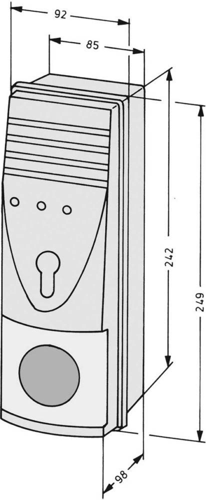 Assa Abloy effeff Tür-Terminal 1337-10------00