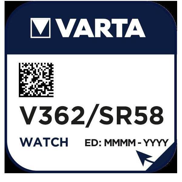 Varta Cons.Varta Uhren-Batterie V 362 Stk.1