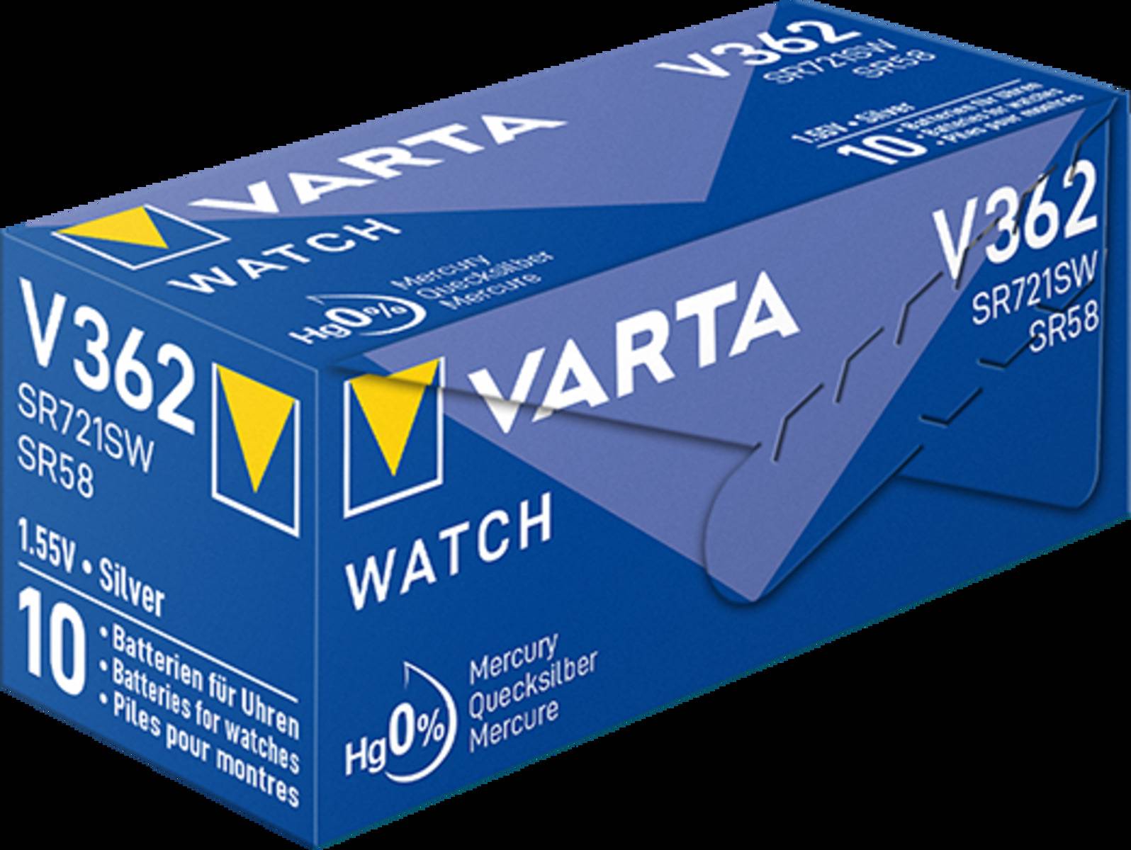 Varta Cons.Varta Uhren-Batterie V 362 Stk.1