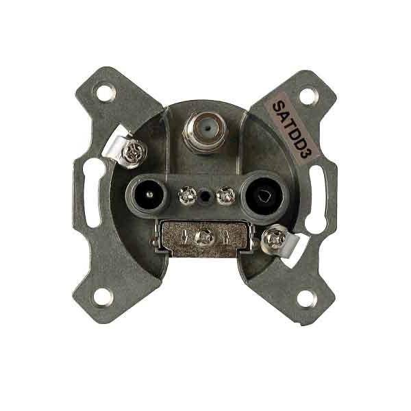 Kreiling Tech. 3-Loch Durchgangsdose SATDD3/Class A