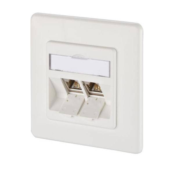 BTR NETCOM Anschlussdose, Cat.6A TN E-DATmod-2UP-rws