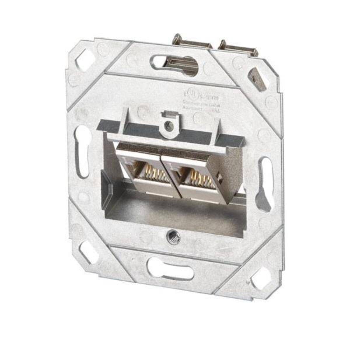 Metz Connect Anschlussdose, Cat.6A TN E-DATmod-2Up0