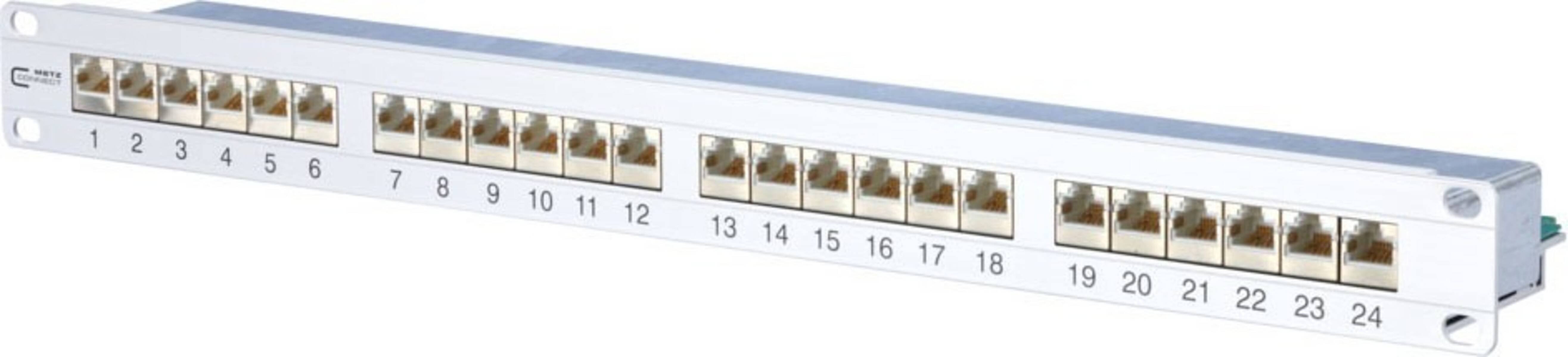 Metz Connect 24-Port Panel E-DAT C6 TN E-DAT C6 MP24