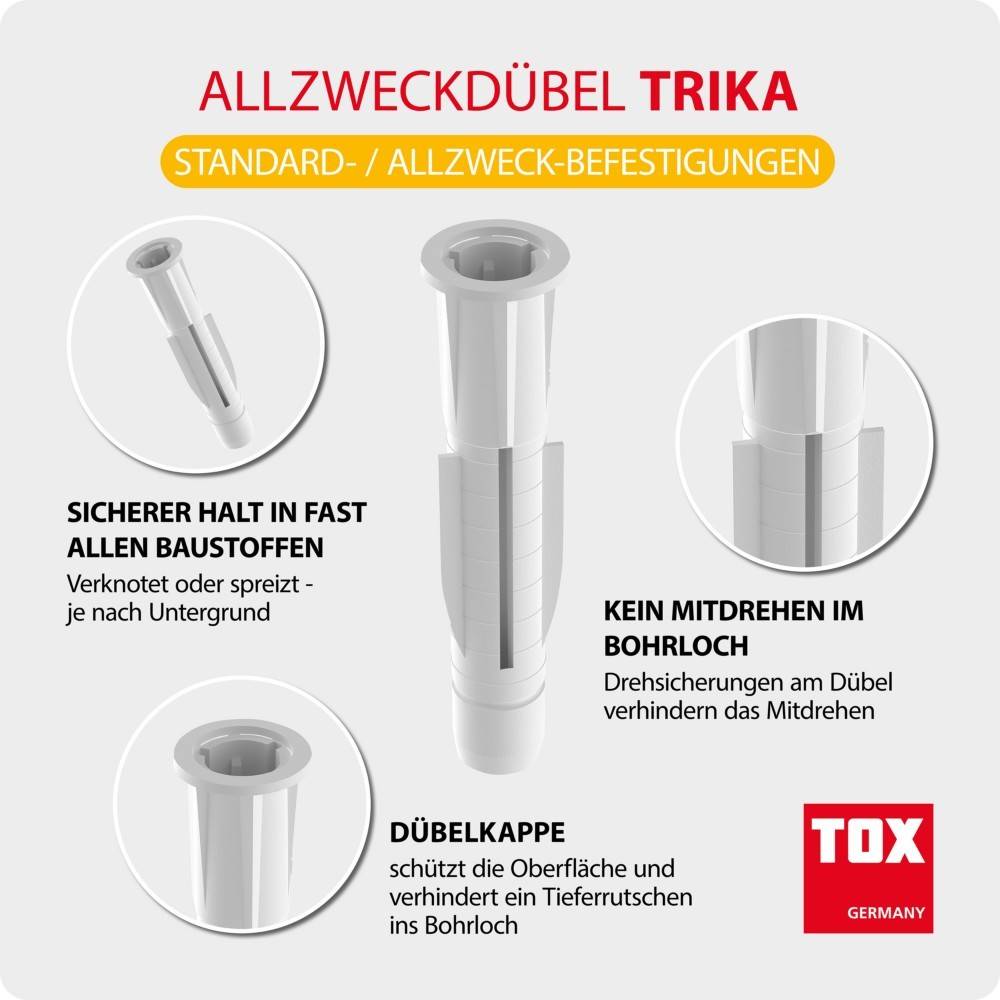 TOX-Dübel-Techn. Allzweckdübel Trika 6/51 KT