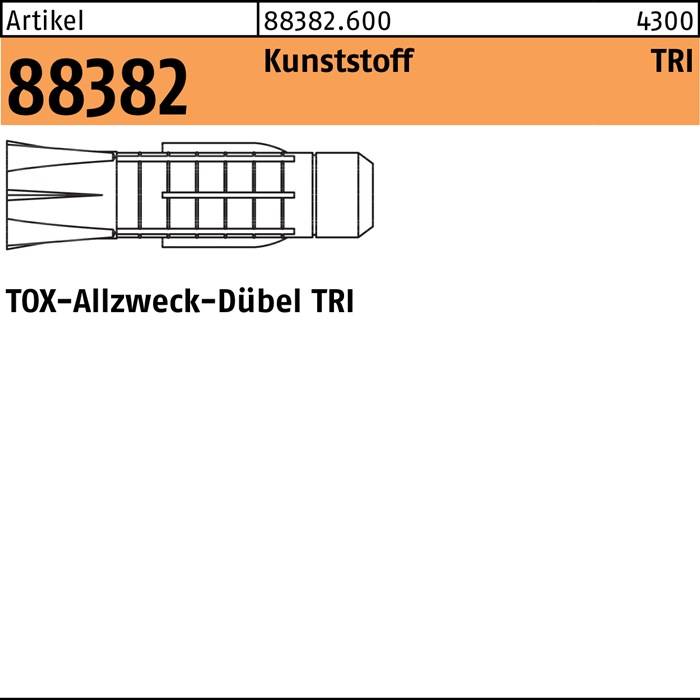 Dübel R 88382 FormTri 7x 36/6,0 Ku. 100 Stück TOX
