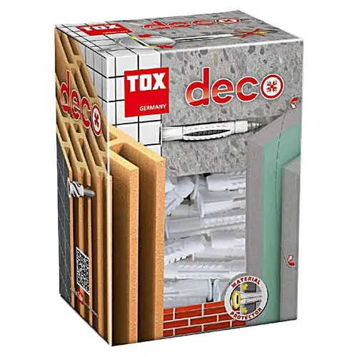 TOX Allzweckdübel Deco 010100081, 10/66, 50 Stück TOX Allzweckdübel Deco 010100081, 10/66, 50 Stück