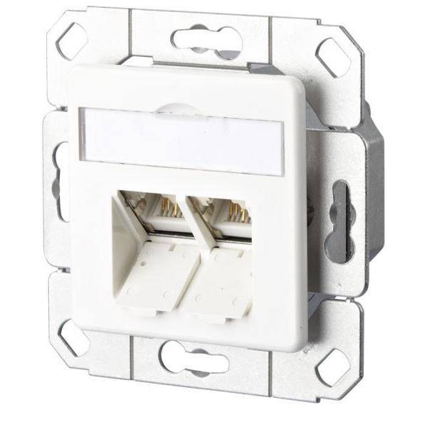 Metz Connect Anschlussdose C6A Upk TN EDATC6A-2UPk-rws