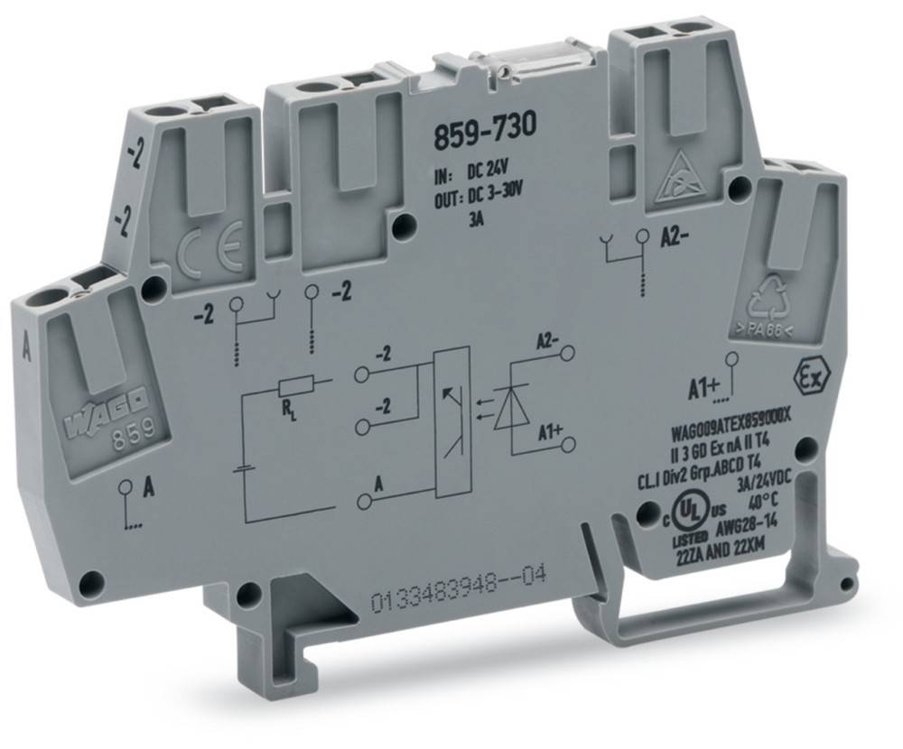 WAGO GmbH & Co. KG Optokoppler-Klemme 859-730