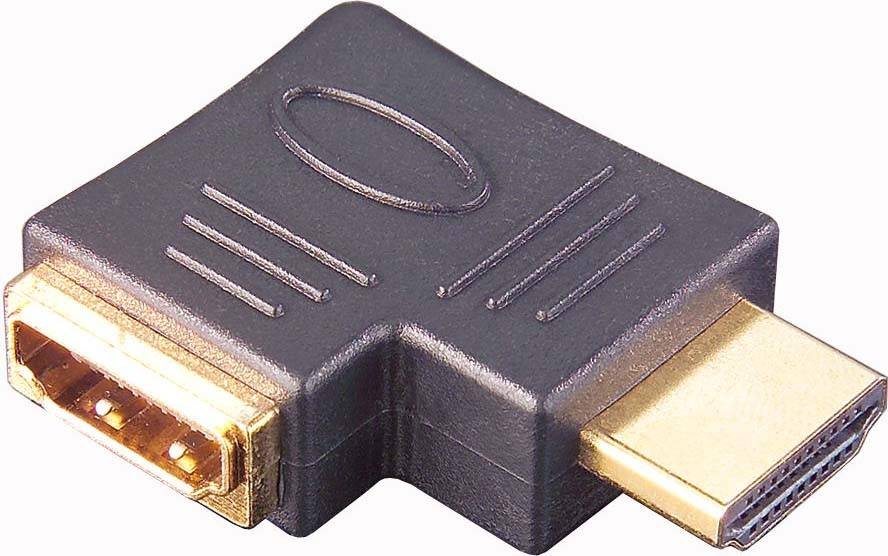 E+P Elektrik HDMI Winkel-Adapter HDMI 9 U