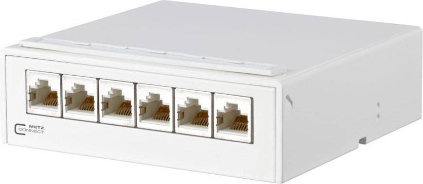 Metz Connect AP-Verteiler 6Port C6A TN EDATC6A-6AP-rws