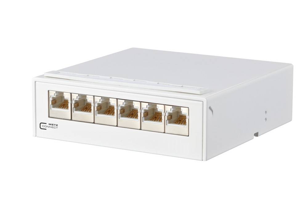 Metz Connect AP-Verteiler 6Port C6 130862-21-E
