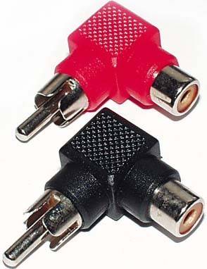 E+P Elektrik Cinch-Winkeladapter GS95(VE2)