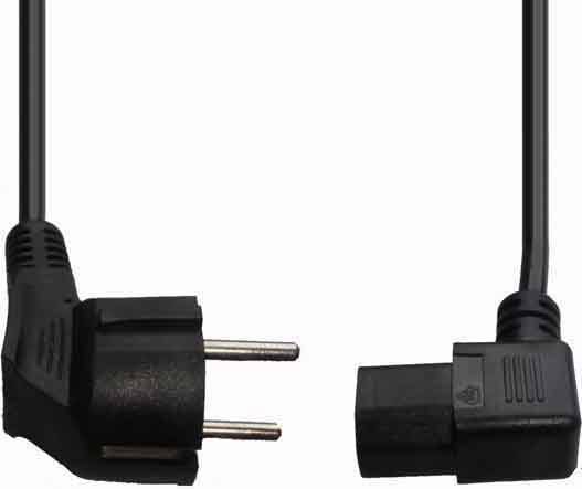 E+P Elektrik Kaltgeräte-Netzkabel SW 20