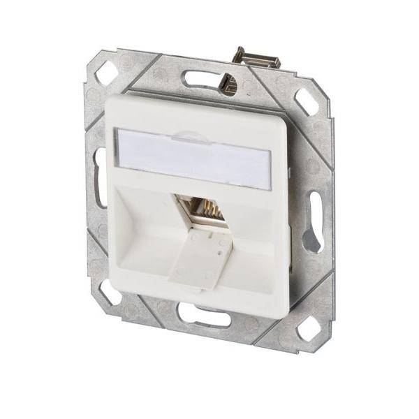 Metz Connect Anschlussdose, Cat.6A TN E-DATmod-1Upk-rws