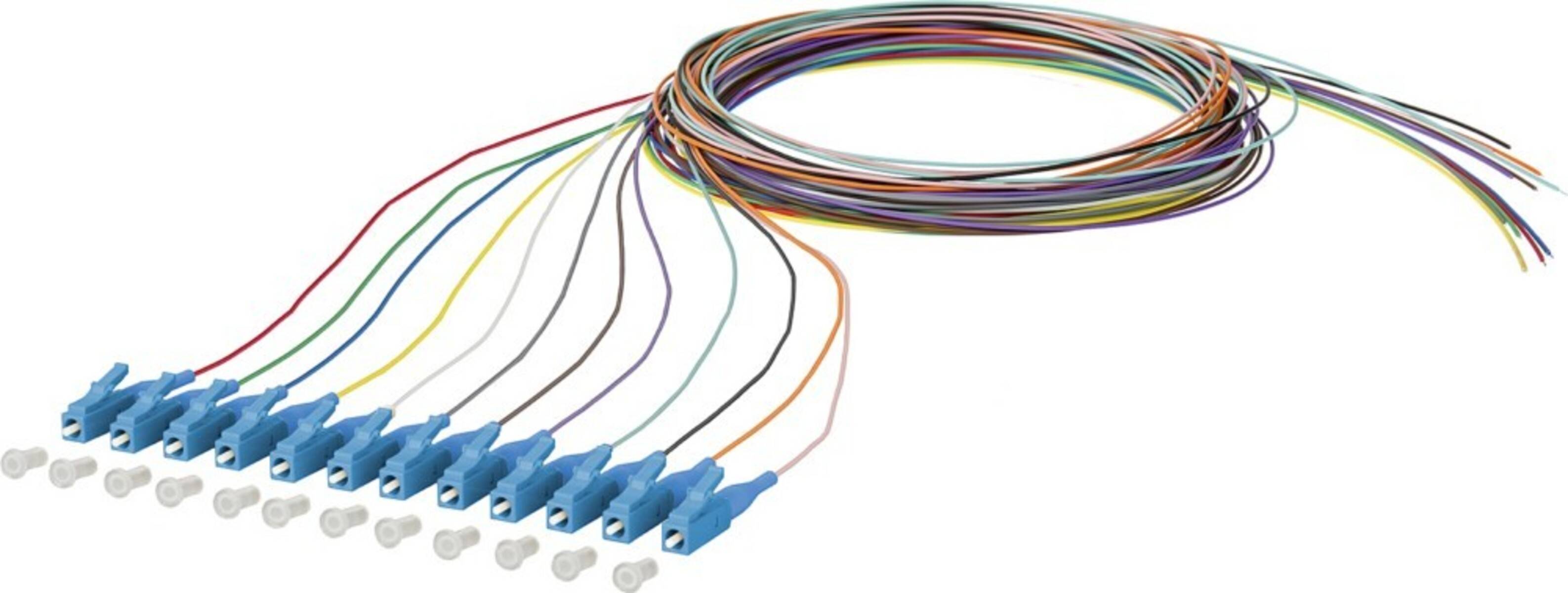 Metz Connect OpDat Faserpigtail OS2 LC E9/125, OS2, 2m