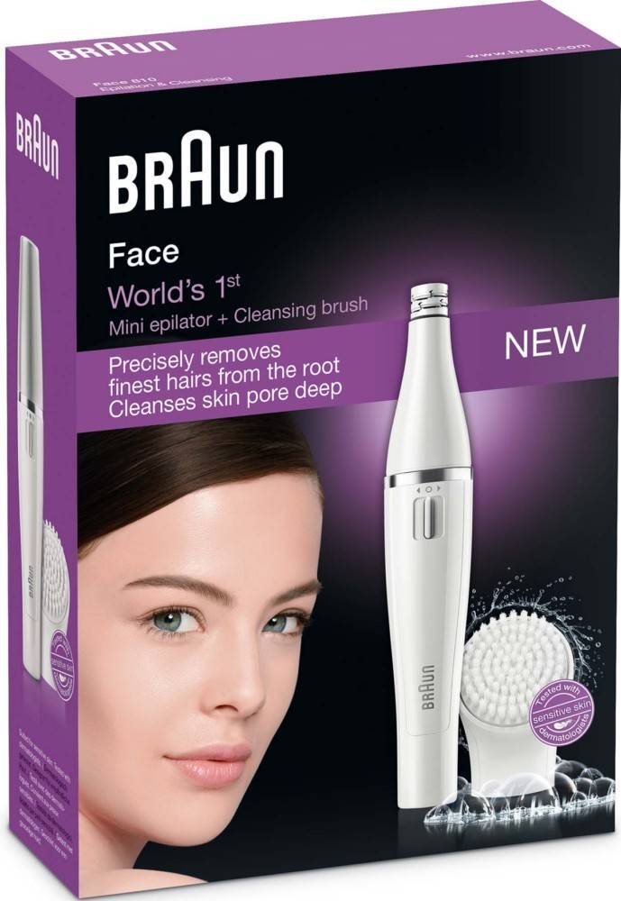 Braun Face: Weltweit erster Mini-Epilierer + Reinigungsbürste