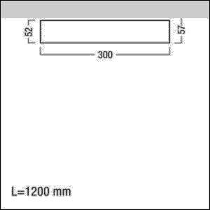 Zumtobel Group LED-Deckenanbauleuchte MIREL-L A #42182128
