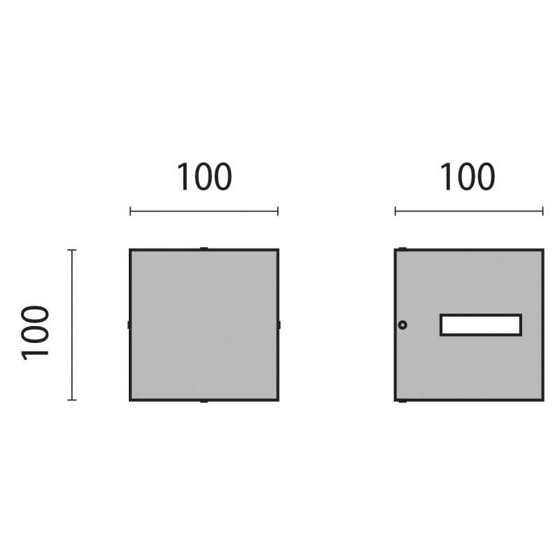 Spittler LED-Wandleuchte Quasar 10LED #303369
