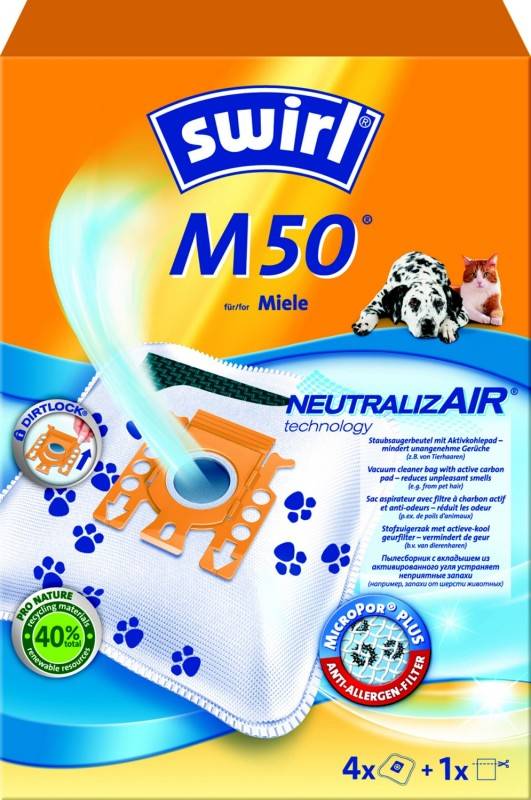 Melitta SDA Staubbeutel M 50 NeutralizairVE4