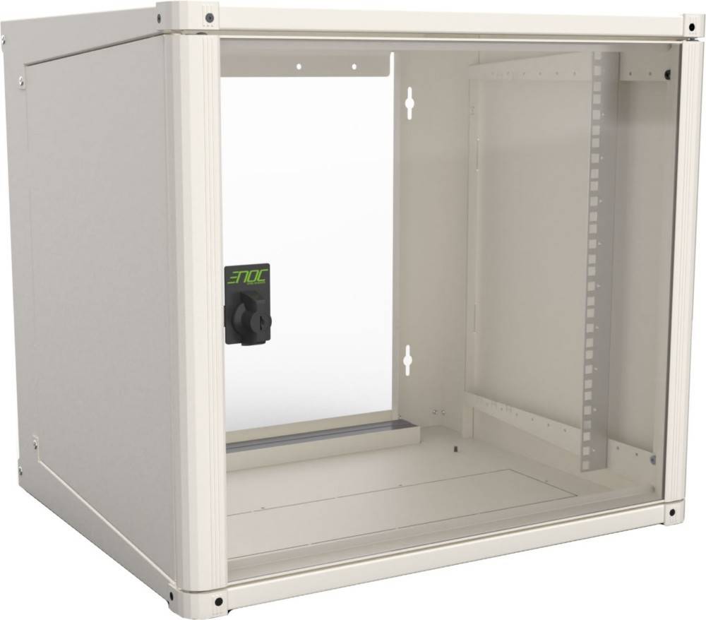 Enoc Wandschrank 15HE m.Glastür NSVE 158