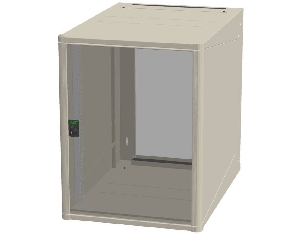 Enoc Wandschrank 15HE m.Glastür NSVE 158