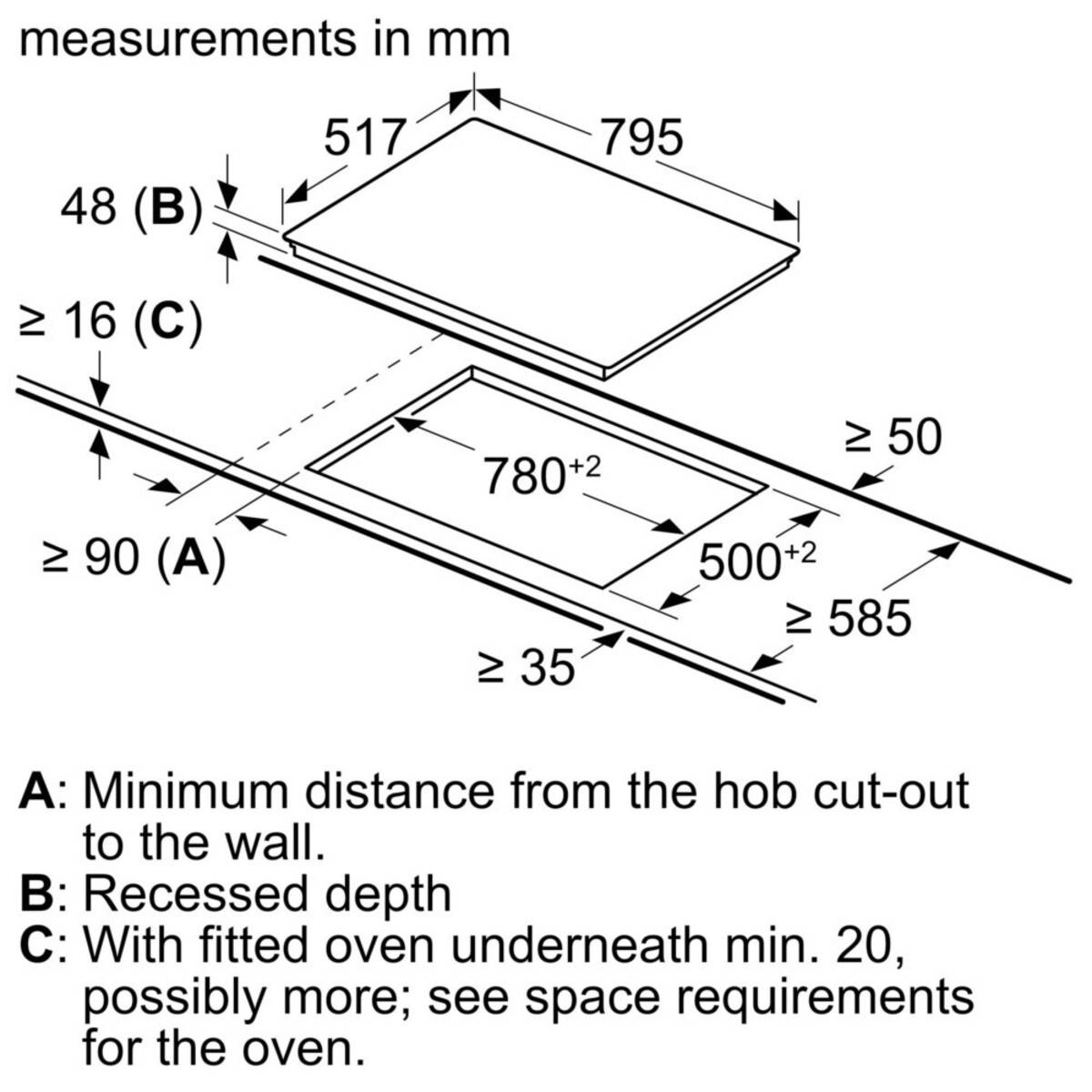Siemens MDA EB-Autark-Kochfeld ET845FCP1D