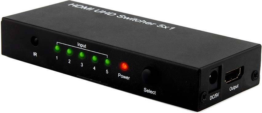 E+P Elektrik HDMI-Umschalter UHD 51