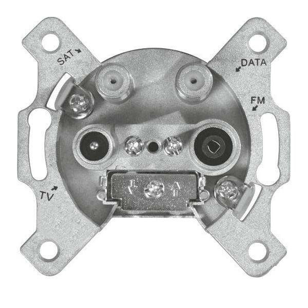 Kreiling Tech. Multimedia-Durchgangsdose SAT MM 3 D