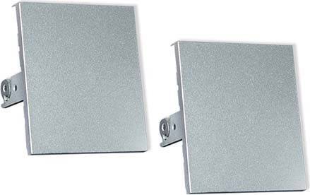 LTS Licht&Leuchten Enddeckel LK-Z 070.001 si VE2