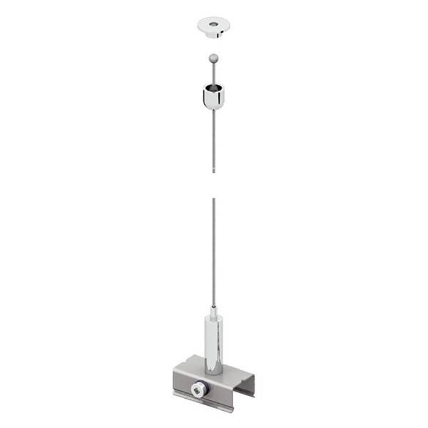 LTS Licht&Leuchten Drahtseilabhängung 5m ST-A S/9000KIT4/5000
