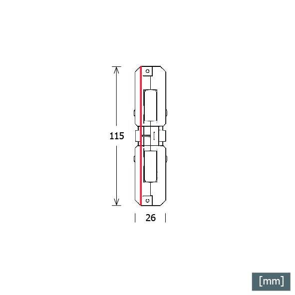 LTS Licht&Leuchten Längsverbinder ST-IE/9003 SW