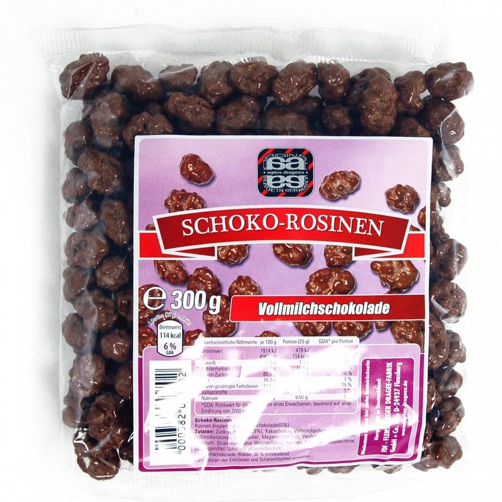 agilus Schoko-Rosinen 300g Inhalt: 300g