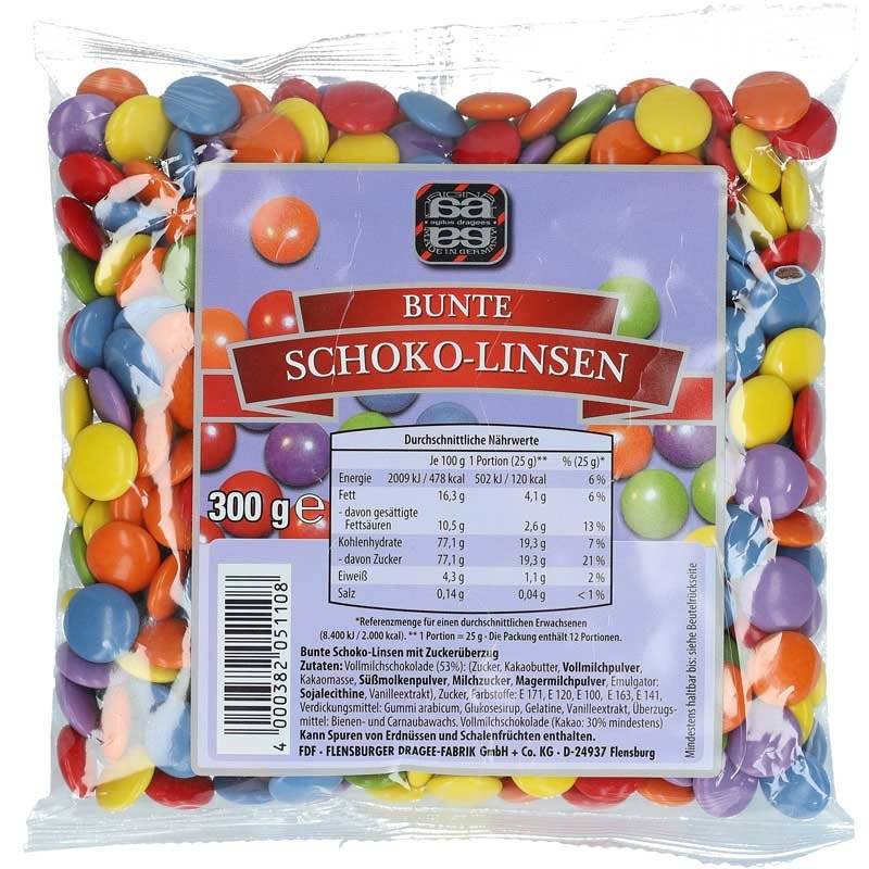agilus Bunte Schoko-Linsen 300g Inhalt: 300g